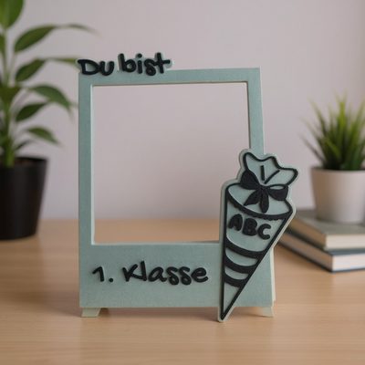 Foto-Rahmen "Du bist 1.Klasse"